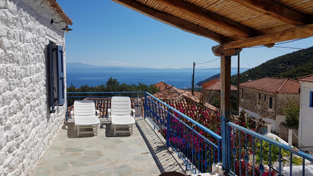 Lovely Traditionnal House With Sea View Tirós 외부 사진