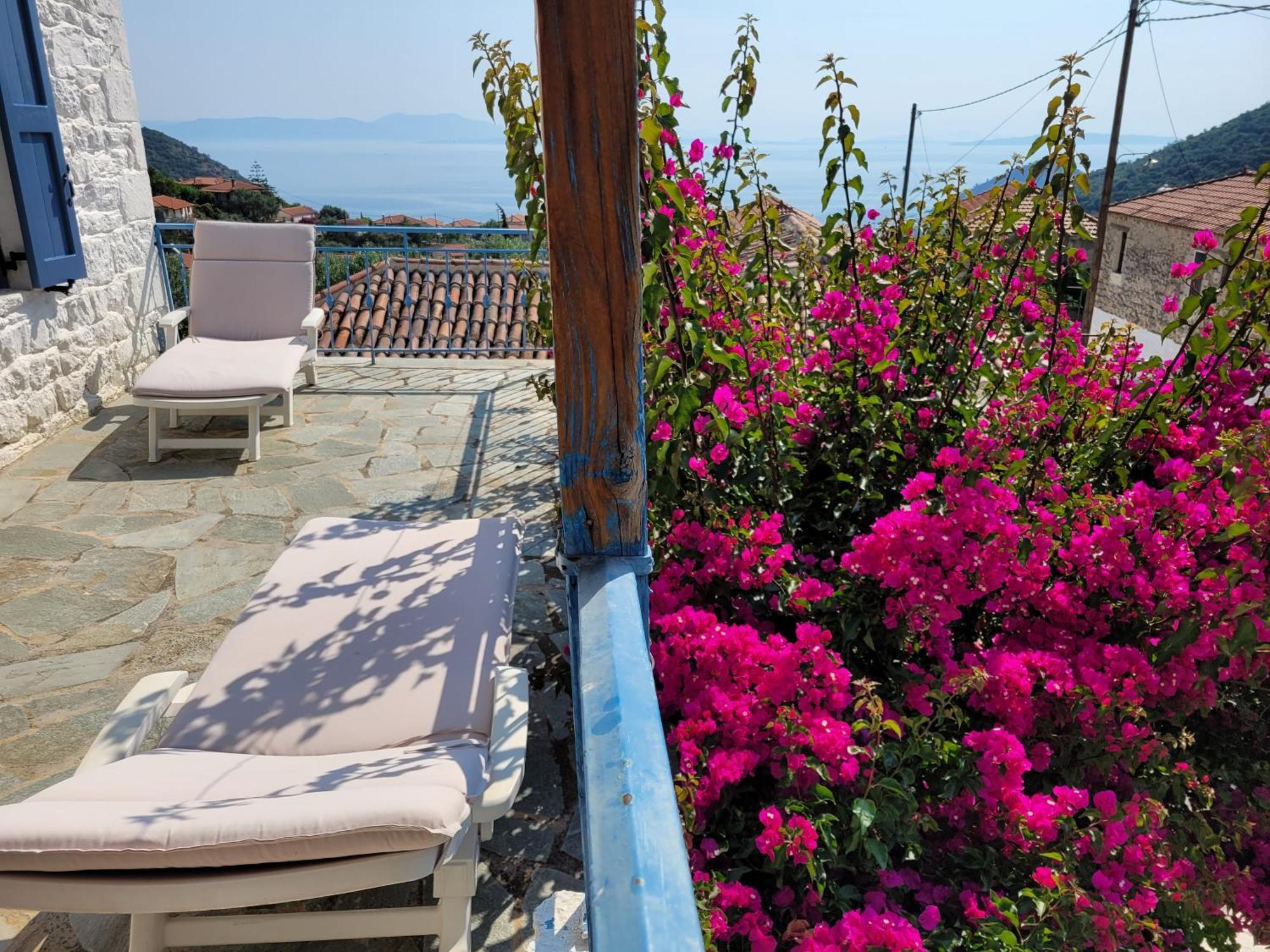 Lovely Traditionnal House With Sea View Tirós 외부 사진